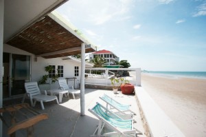 Two bed room beach front